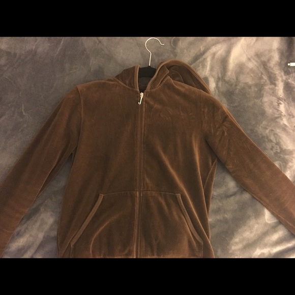 Juicy Couture Brown Velvet Jacket - Picture 3 of 4